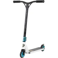 Star-Scooter Freestyle Jump alu stuntstep, 110mm Semi Pro, wit / blauw unisex