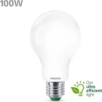 Philips Ultra Efficient LED lamp Mat - 100 W - E27 - Wit licht