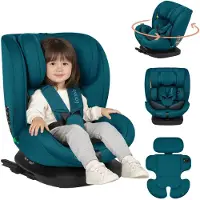 Lionelo Bastiaan i-Size 4in1 Autostoel ISOFIX 360° Draaibaar – Van Geboorte tot 12 Jaar (40-150 cm) – RWF & FWF – Top Tether – Memory Foam – SideProtect – Brede Comfortzitting – i-Size