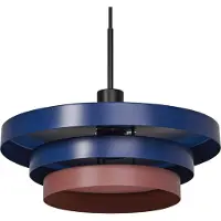 Osram Hanglamp Decor Layers, dimbaar, blauw, Keuken, metaal, Modern, hanglamp