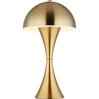 Globo Lighting - tafellamp - DIMA - brons - metaal - Ø 20cm - E27 - 21028M