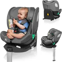 Lionelo Braam Car Seat Grijs
