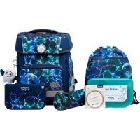 School-mood Champion Maxx Pro Mila Schooltas set 7-delig blauw