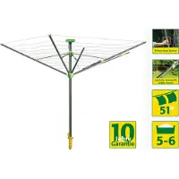 Juwel Droogmolen Novaplus Evolution Lift - incl. grondanker en beschermhoes - 50.5m