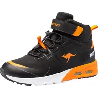 Kangaroos KX-Hydro High-Top Kids Unisex Sneaker Waterdicht 18598 zwart/oranje