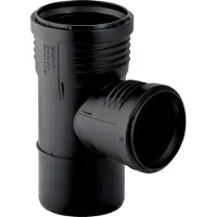 Geberit Vertriebs GmbH Geberit Silent-PP Abzweig 87,5Grad, mit Muffen DN100/40