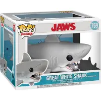 Funko POP! Great White Shark with diving tank (Oversized) Vinylfiguur 759 Unisex Funko Pop! - Neutraal - Standard