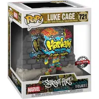 Funko POP! Deluxe Exclusive Marvel-luke Cage Graffiti (52711) Figuur