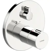 Hansa Home afvoerkraan voor bad, met afdichting, BLUEBOX, verchroomd, 1 stuk.
