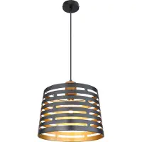 Globo Lighting Landelijke hanglamp Ablona Ø 35cm