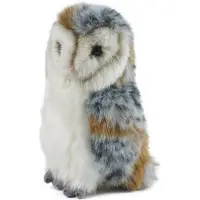 Living Nature knuffel Barn Owl Medium 18 cm