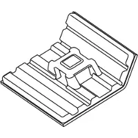 Hellermanntyton FMB4APT-A-PA66HS-BK (10) Bevestigingssokkel Zelfklevend 151-03669 Flexibele sokkel Zwart 10 stuk(s)