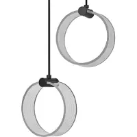 Ledvance Decor Circle 2XHanglamp PL 14W Click CCT Zwart