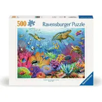 Ravensburger Legpuzzel tropische wateren - 500 unieke stukjes, nauwkeurig gesneden | Levendige, niet-verblindende beelden | Ideaal voor ontspanning o