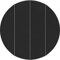vidaXL Vijvergrondzeil Ø 458 cm (2 mm) Rond Niet-geweven stof Zwart