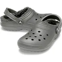 Crocs Klomp Crocs Classic Lined Clog Slate Grey Smoke