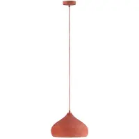 LINDBY Hanglampe , Fiona, dimbare, Oranje, Woonkamer, Beton, Mediterraan