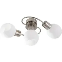 LINDBY Plafondlamp , Ciala, dimbare, Metallic, Woonkamer, Glas, Modern
