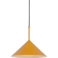 QAZQA Design hanglamp geel driehoek - Triangolo