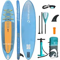 Spinera Lets Paddle 10.10 SUP Board – Opblaasbaar Supboard – 330x82x15 cm – Teal