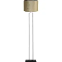 Light & Living Vloerlamp Shiva/Gemstone - Zwart/Brons - Ø40x170cm - Vloerlamp met kap