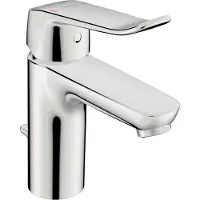 Hansa Clinica - Wastafelkraan met waste, chroom 45012183