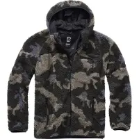 Brandit Fleece jas beige / bruin / zwart