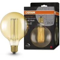 Ledvance LED lamp E27 | Globe G125 | Vintage 1906 | Goud | 2200K | Dimbaar | 5.8W (40W)