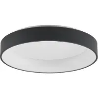 Arcchio Plafondlamp , Aleksi, dimbare, Zwart, Keuken, Metaal, Modern