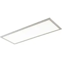 PRIOS LED-paneel Gelora, wit / opaal, Keuken, Kunststof, Modern, LED paneel