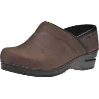Sanita Medische Klomp Man Original Prof Textured Oil Bruin-Schoenmaat 47
