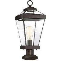 Elstead Lighting Mini LED Tuin Pilaar Ravine | 1X E27 Max 60W | IP44 (Outdoor) | Western Bronze