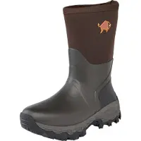 Gateway1 Regenlaars Men Woodwalker 12 Inch 4mm Dark Brown-Schoenmaat 43