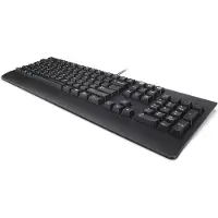 Lenovo Preferred Pro II, Volledige grootte (100%), Bekabeld, USB, QWERTY-indeling, Zwart