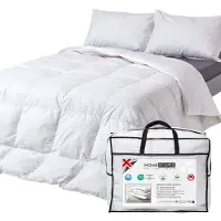 Homescapes Donzen 4-Seizoenen Dekbed 230x220 cm – Ganzendons & Veren – Warmteklasse 3+2 – OEKO-TEX & RDS Gecertificeerd