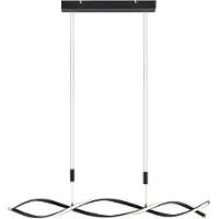 LINDBY Hanglampe , Welina, dimbare, Zwart, Woonkamer, Metaal, Modern
