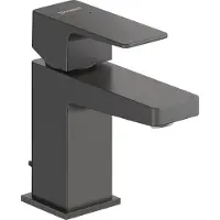 Duravit Manhattan wastafelmengkraan met één hendel, type S, met afvoergarnituur met trekstang