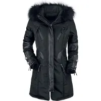 Rock Rebel by EMP Winterjas - So Damn Obvious - S tot XXL - voor Vrouwen - zwart - Maat M