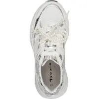 Tamaris Sneakers laag zilver / wit