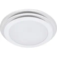 Osram LED-plafondlamp ORBIS SPIRAL LAYER, wit / opaal, Woon-/ Eetkamer, metaal, Modern, LED plafondlamp
