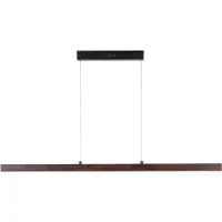 LUCANDE Hanglampe , Nihalo, dimbare, Hout, Eetkamer, Hout, Landhuis / Rustiek
