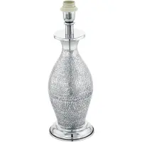 Eglo Sawtry Tafellamp - E27 - Ø 23 cm - Chroom