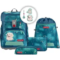 Step by step Cloud Schooltas set 5-delig groente