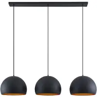 LINDBY Hanglampe , Tarjei, dimbare, Zwart, Woonkamer, Metaal, Modern
