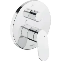 Duravit Wave - Inbouwkraan, voor 2 functies, chroom WA5210012010