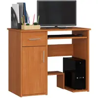 Akord Bureau JAY met 1 Lade / Computerbureau / Computer Tafel / Bureautafel / Els / 90 x 74 x 50 cm