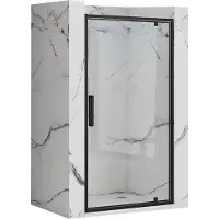 REA Rapid Swing Black 90 - Douchedeur - 90 cm - Zwart