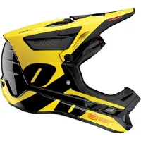 Sonstiges 100% Aircraft Composite LTD Neon Yellow Downhill Helm
