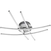 LINDBY Plafondlamp , Yael, Metallic, Keuken, Metaal, Modern