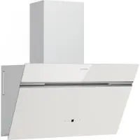 Klarstein Alina Afzuigkap - 60cm Keukenafzuigkap, 520 m³/h Luchtstroom, A++ Energie-efficiëntie, LED-verlichting, Stil 52 dB, Touch Control, Afzuig- & Recirculatiestand, Wit